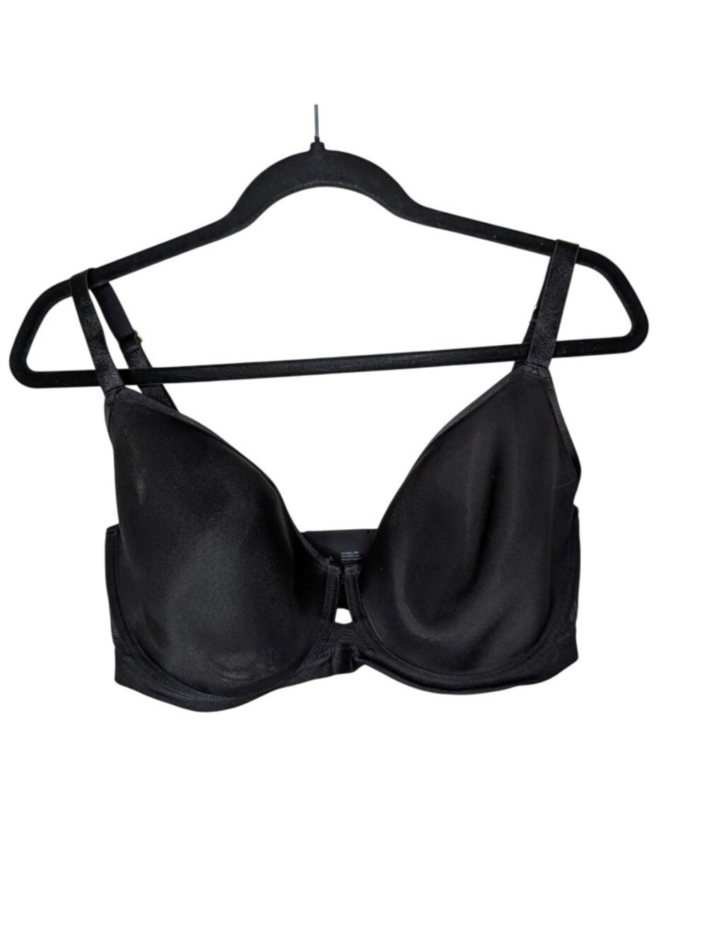 Soma Black Lightly Lined Perfect Coverage Bra Size 34H